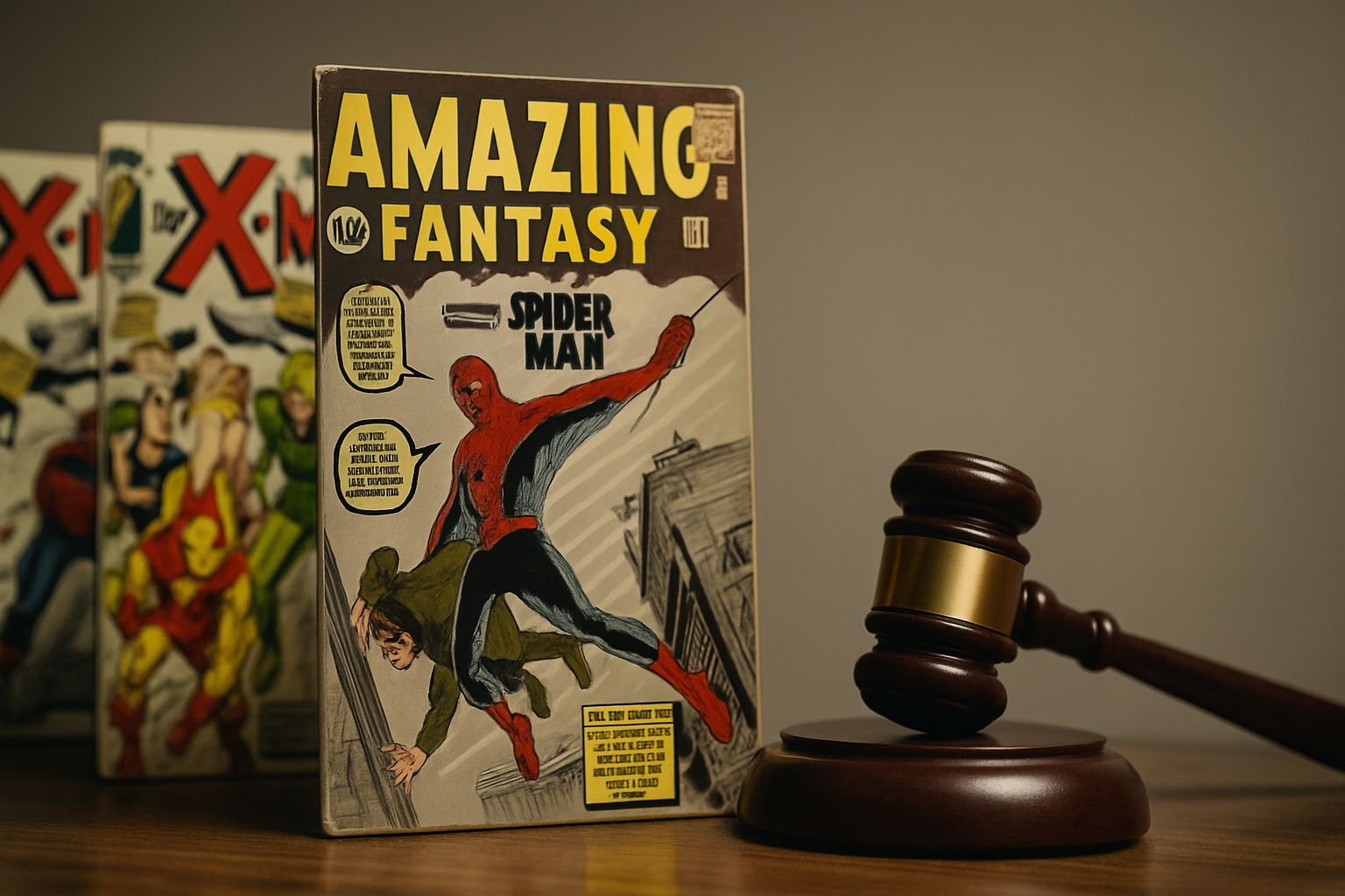 Comics auction hero banner