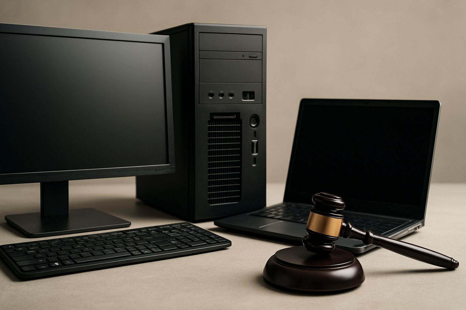 Computer auction hero banner