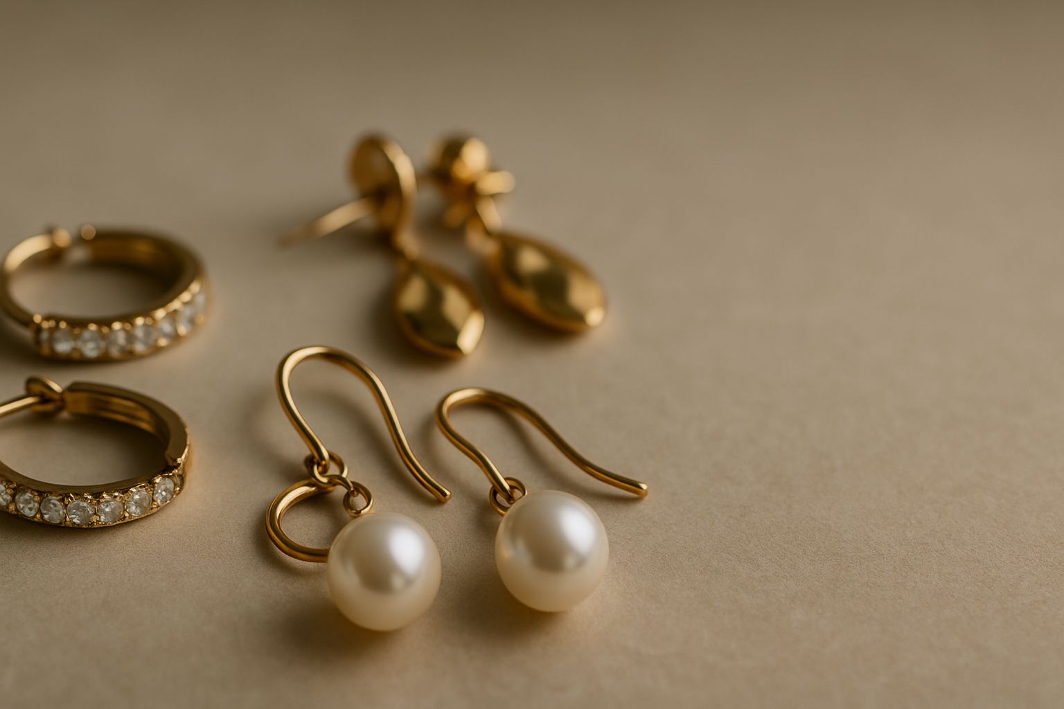 Earrings auction hero banner