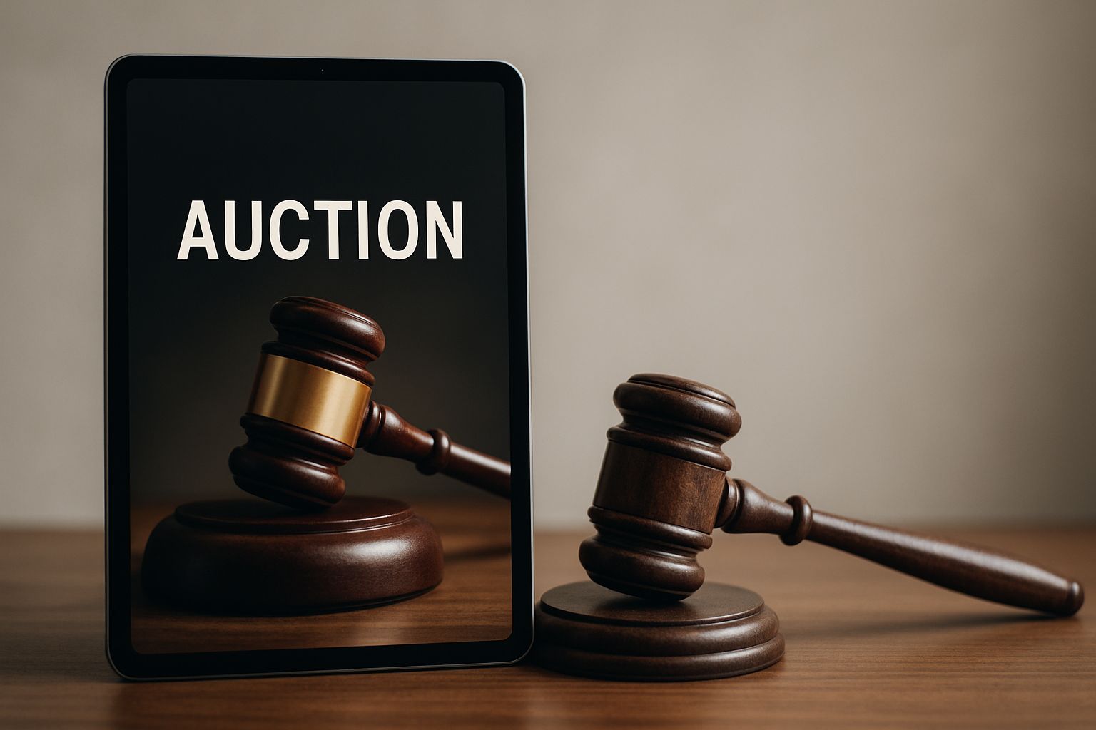 Ipad auction hero banner