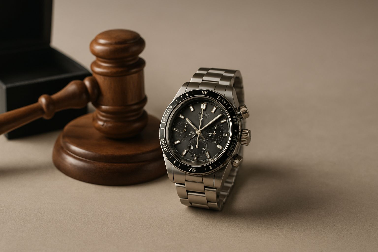 Luxury watch auction hero banner