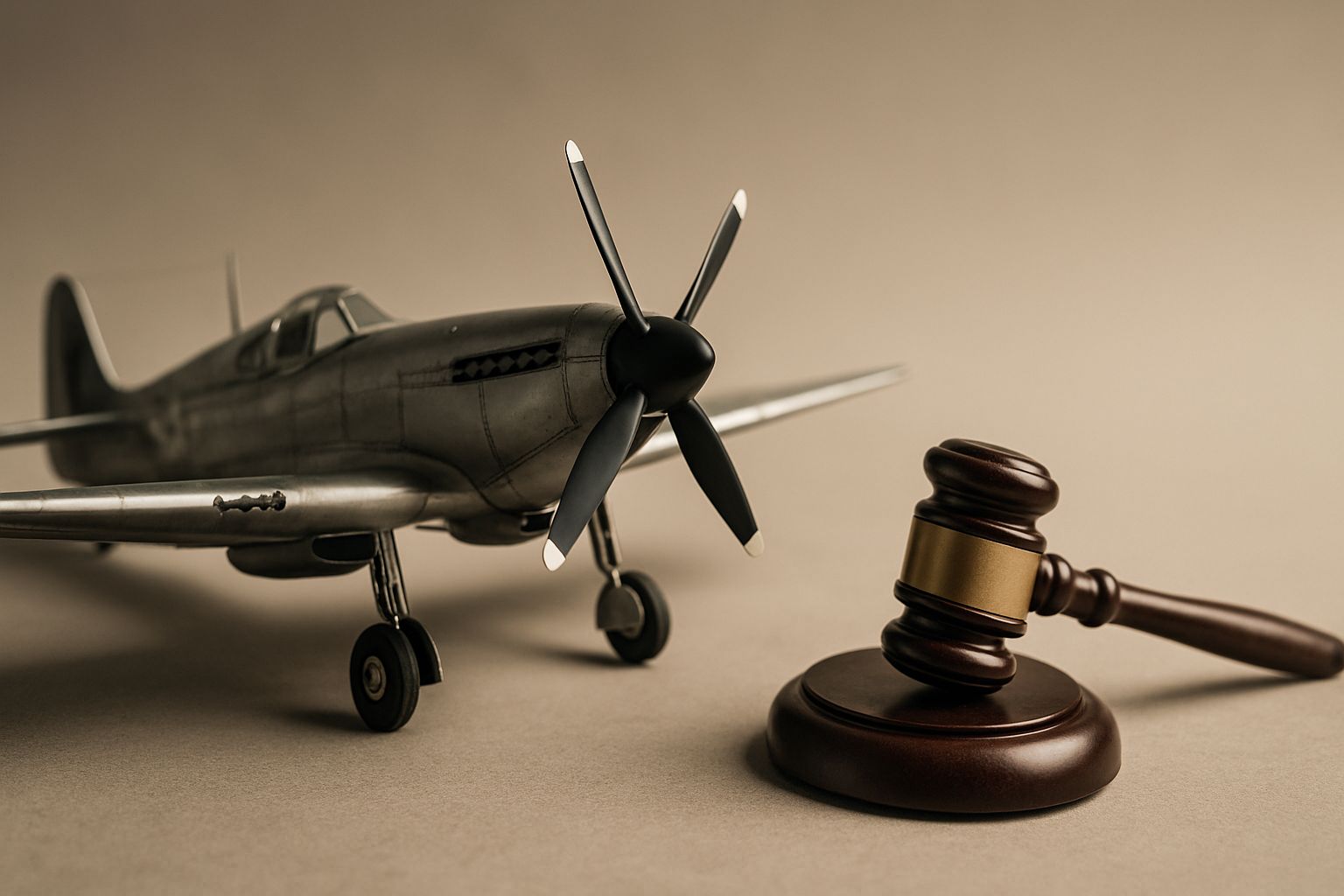 Plane auction hero banner