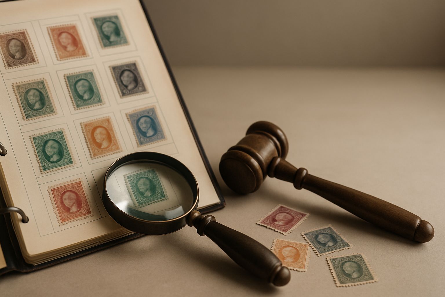 Stamps auction hero banner