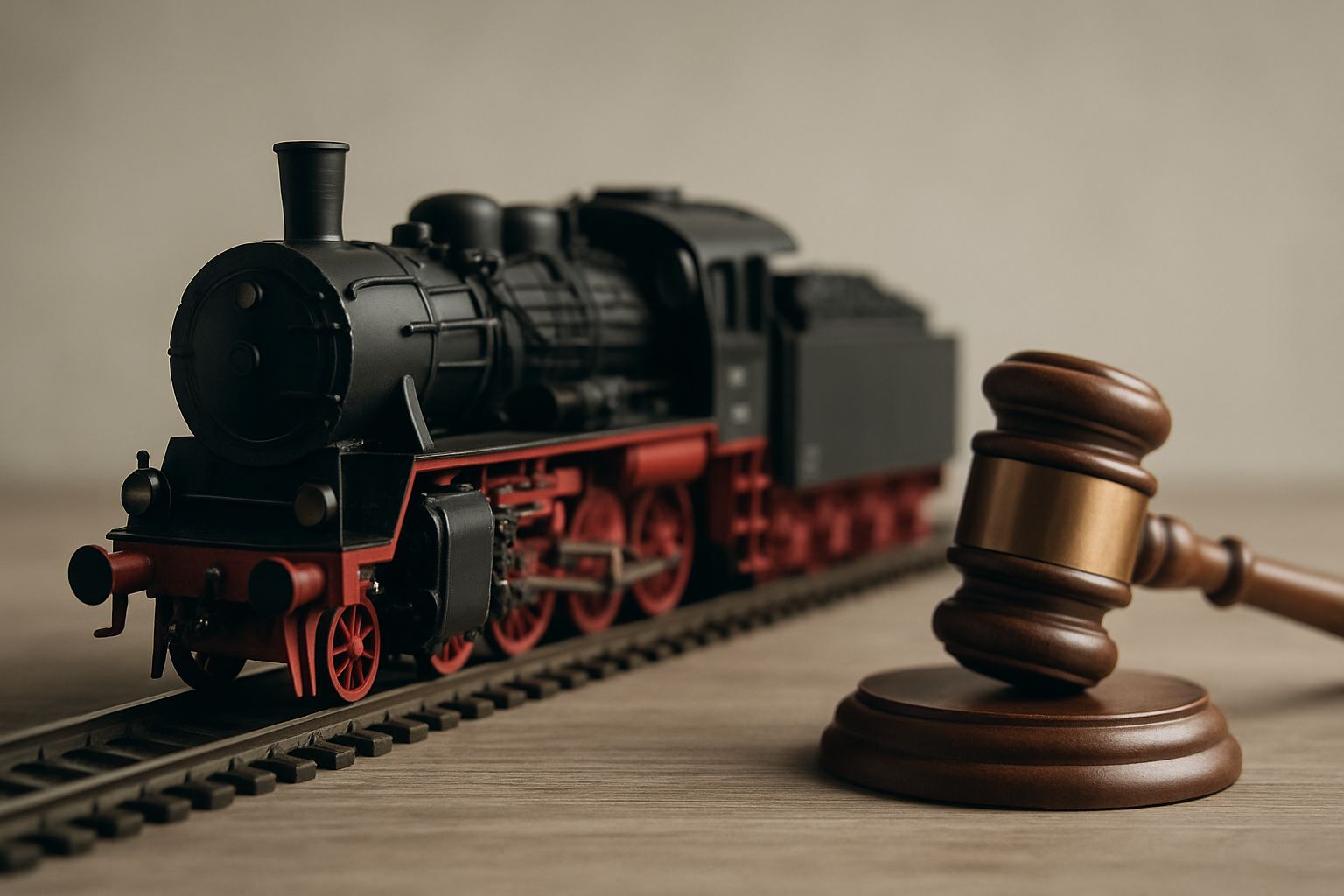 Train auction hero banner