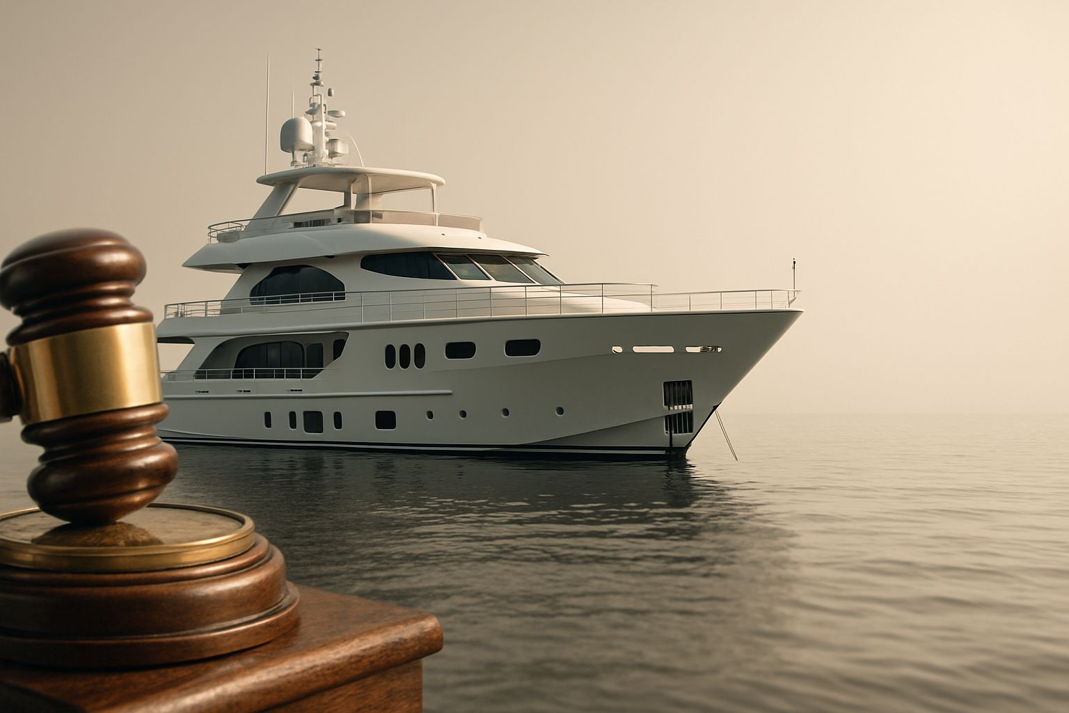 Yacht auction hero banner