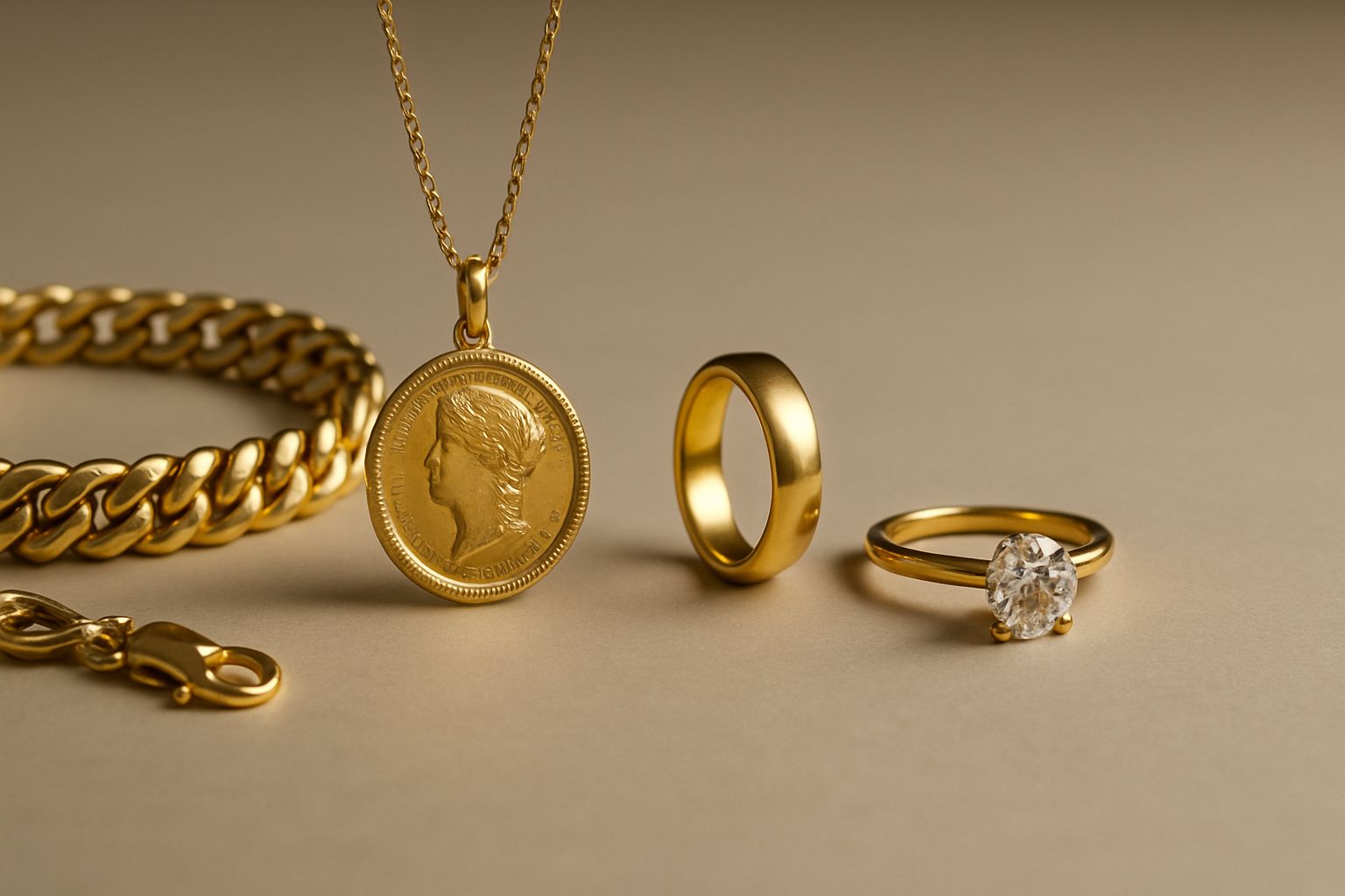 Yellow gold auction hero banner